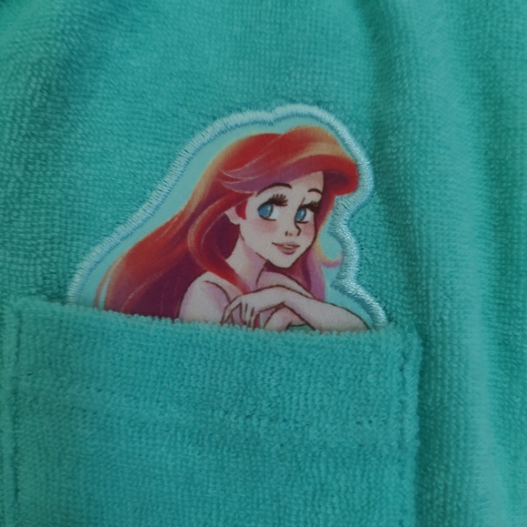 Disney Little Mermaid Girls Aqua Tankini with Ariel Accent - Picture 5 of 10